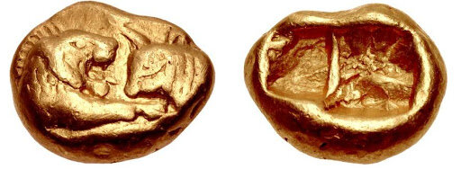 Az első egységes pénzérme