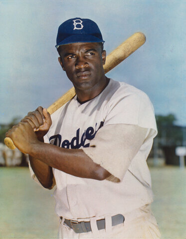 Jackie robinson got drafted into the MLB