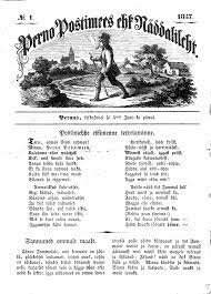 Ilmub Perno Postimehe esimene number