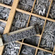 Metal movable type