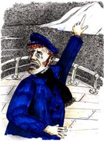 "Iceberg right ahead."