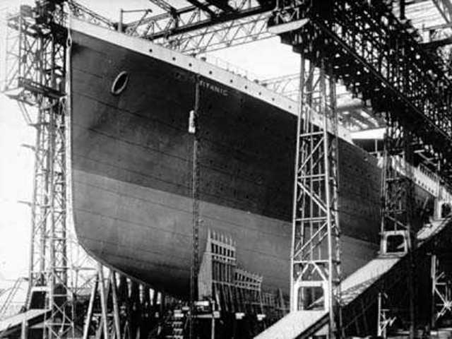 The building of the titanic was planned.