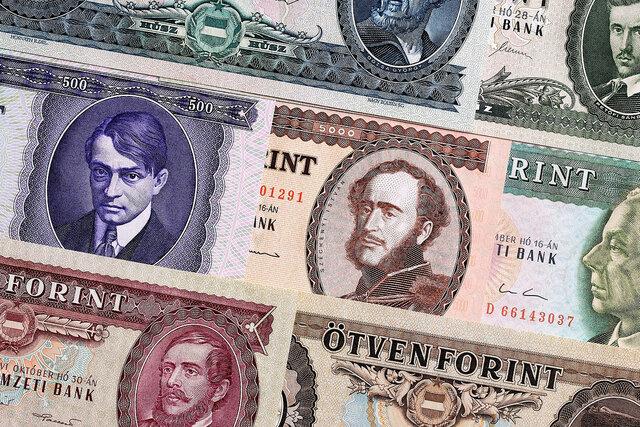 modern pénz: bankjegyek