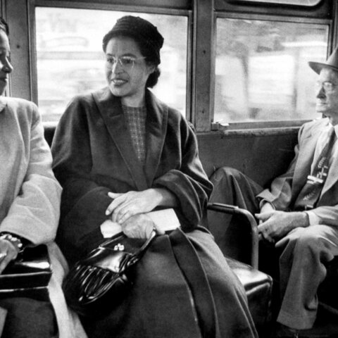 Rosa Parks Remains Seated
