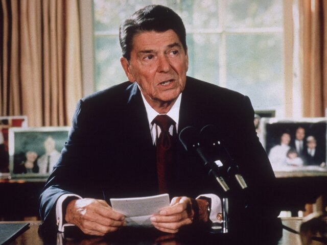 Ronald Reagan Wins Presidential Election