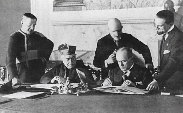 Lateran Treaty with Pope