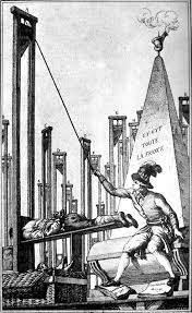 Robespierre guillotined