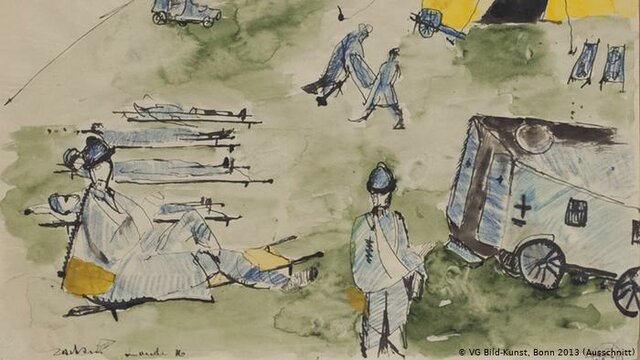 Experiencias traumáticas de Ossip Zadkine