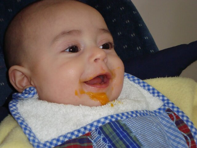 Mi primera papilla...