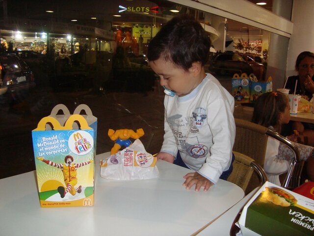 Conocí Mc Donalds!