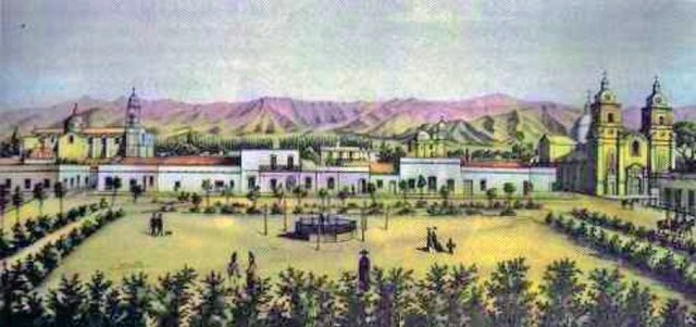 Fundación de la “Ciudad de Mendoza en el Valle de Nueva Rioja”