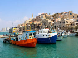 A partida para o porto de Jafa.