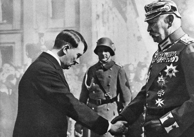 ºHindenburg presidente de la Republica alemanaº
