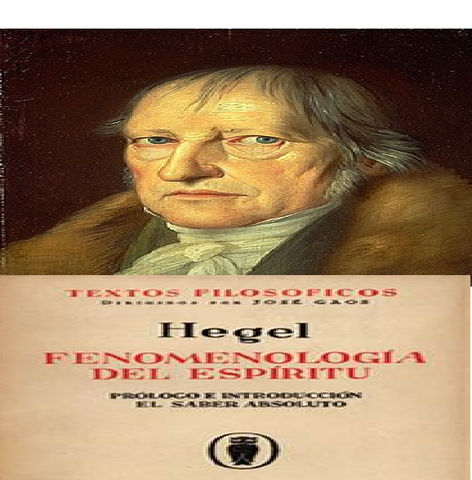 GEORGE WILHELM HEGEL