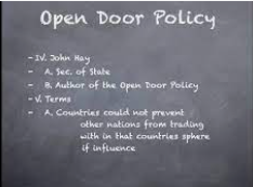 Open Door Policy