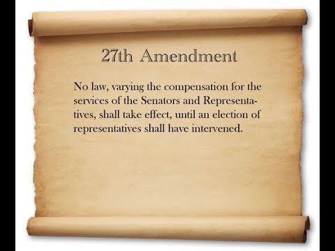 27th Amendment is Ratified.