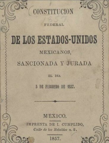 La Constitución de 1857