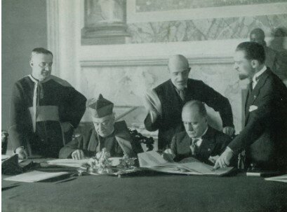 Lateran Treaty with Pope