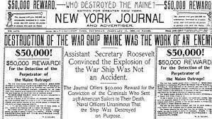 the Yellow Press began to shape American public opinion with respect to Cuba's Civil War