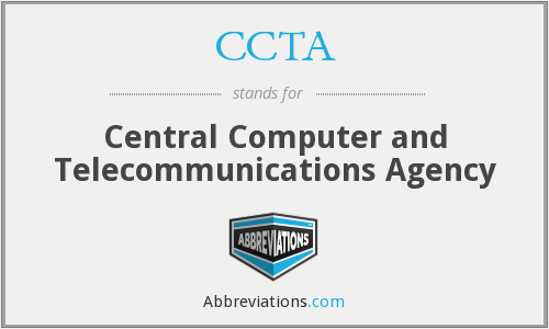 CCTA [Central Computing and Telecommunications Agency]