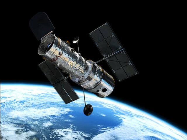 The Launch Of The Hubble Space Telescope