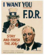 FDR elected for unprecedented 3rd Term