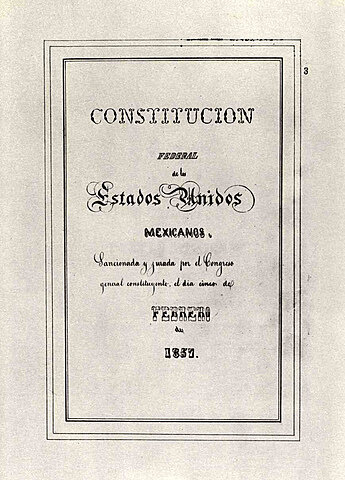 Constitución Política de la República Mexicana