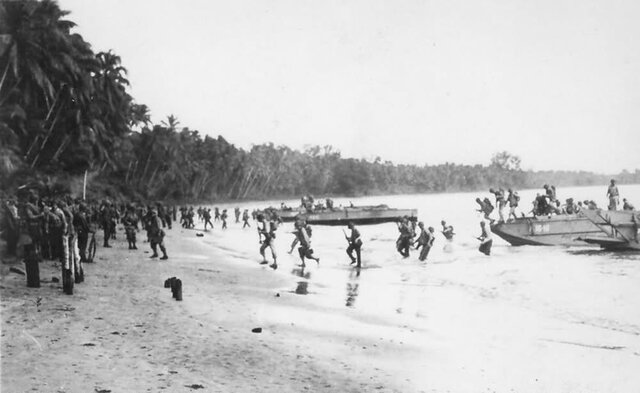 Landing on Guadalcanal