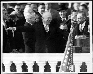 Dwight D. Eisenhower is Inaugurated President.