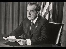 PRESIDENT NIXON RESIGNS