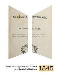 Bases de la Organización Política de la República Mexicana