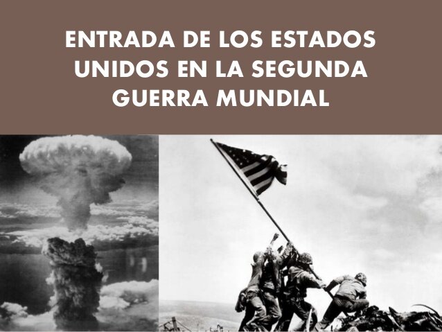 Entrada de Estados Unidos en la guerra