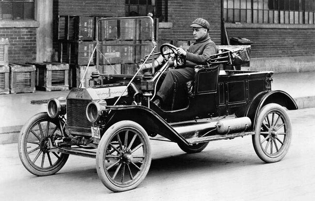 First Model T automobile