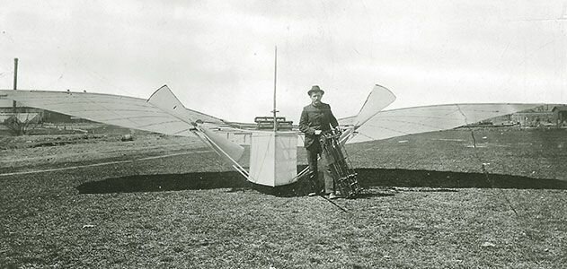 First airplane flight