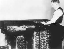 First electronic computer made