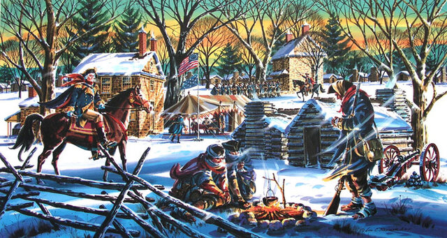 The Winter at Valley Forge