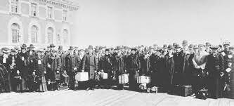 Immigrants at Ellis Island