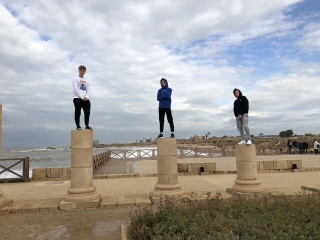 Yo he viajado a Israel.