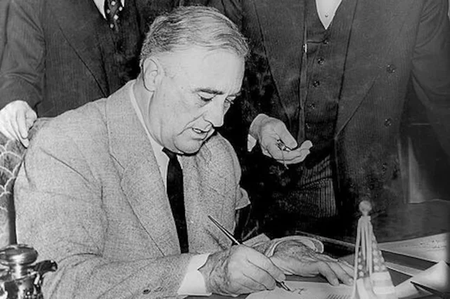Declaring War on the Axis powers