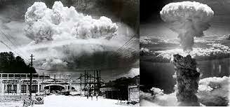 Dropping the Atomic bomb on Nagasaki