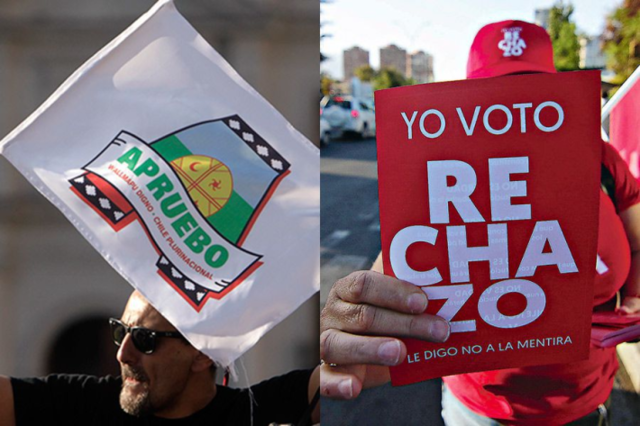 Plebiscito histórico apruebo o rechazo