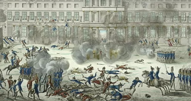 Storm Tuileries Palace