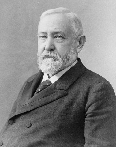 Benjamin Harrison becomes the 23rd president