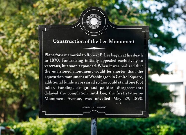 Removal of Jefferson Davis Statue and Addition of Contextual Signage