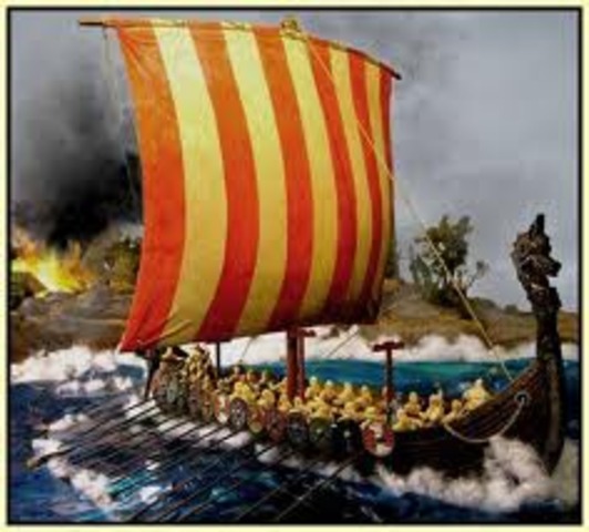 First Viking Raid