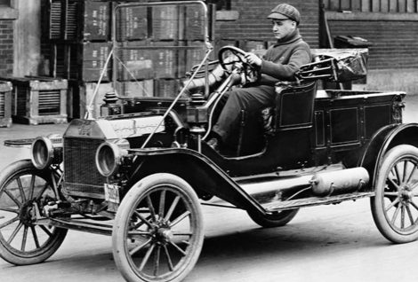 First Model T Automobile