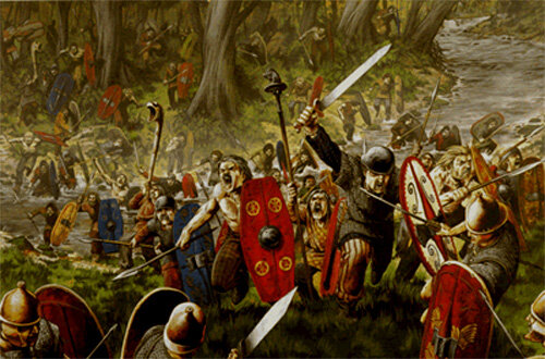 Primi attacchi delle tribù di celti