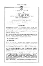 Decreto 417 del 2020