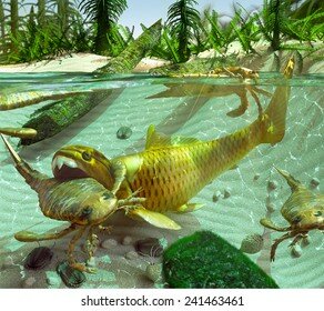 Devonian period 416Ma ago - 359Ma ago / (https://ucmp.berkeley.edu/devonian/devonian.php)