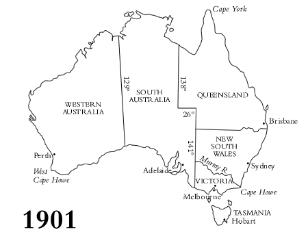 Commonwealth of Australia was established.